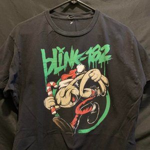 Blink 182 old school rabbit logo, Blink 182 Tee,  Blink 182 tour shirt